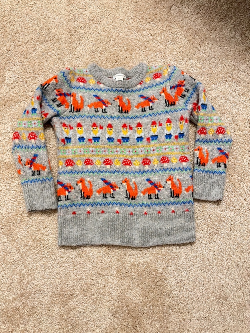 Crewcuts toddler boys sweater 3T